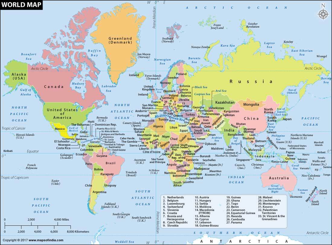 26164334 2 world map
