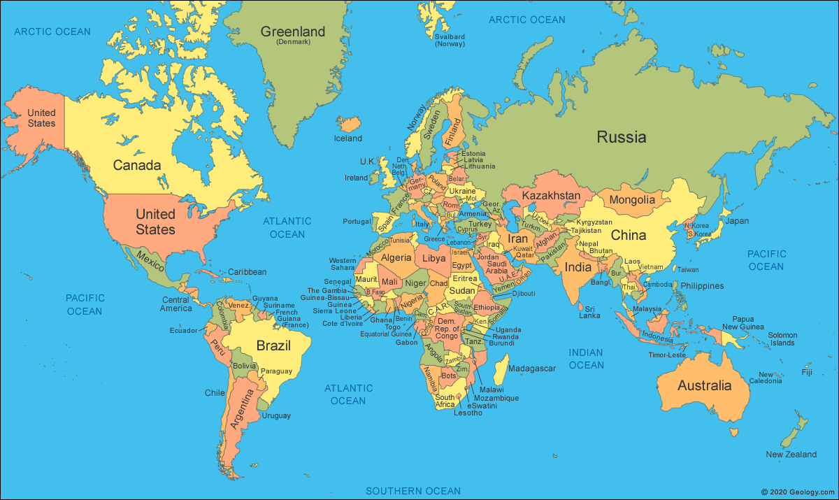 26164346 4 world map